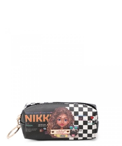 Nikky Small Rectangular Coinpurse with Key Ring NK21011 Sasha the Cuite